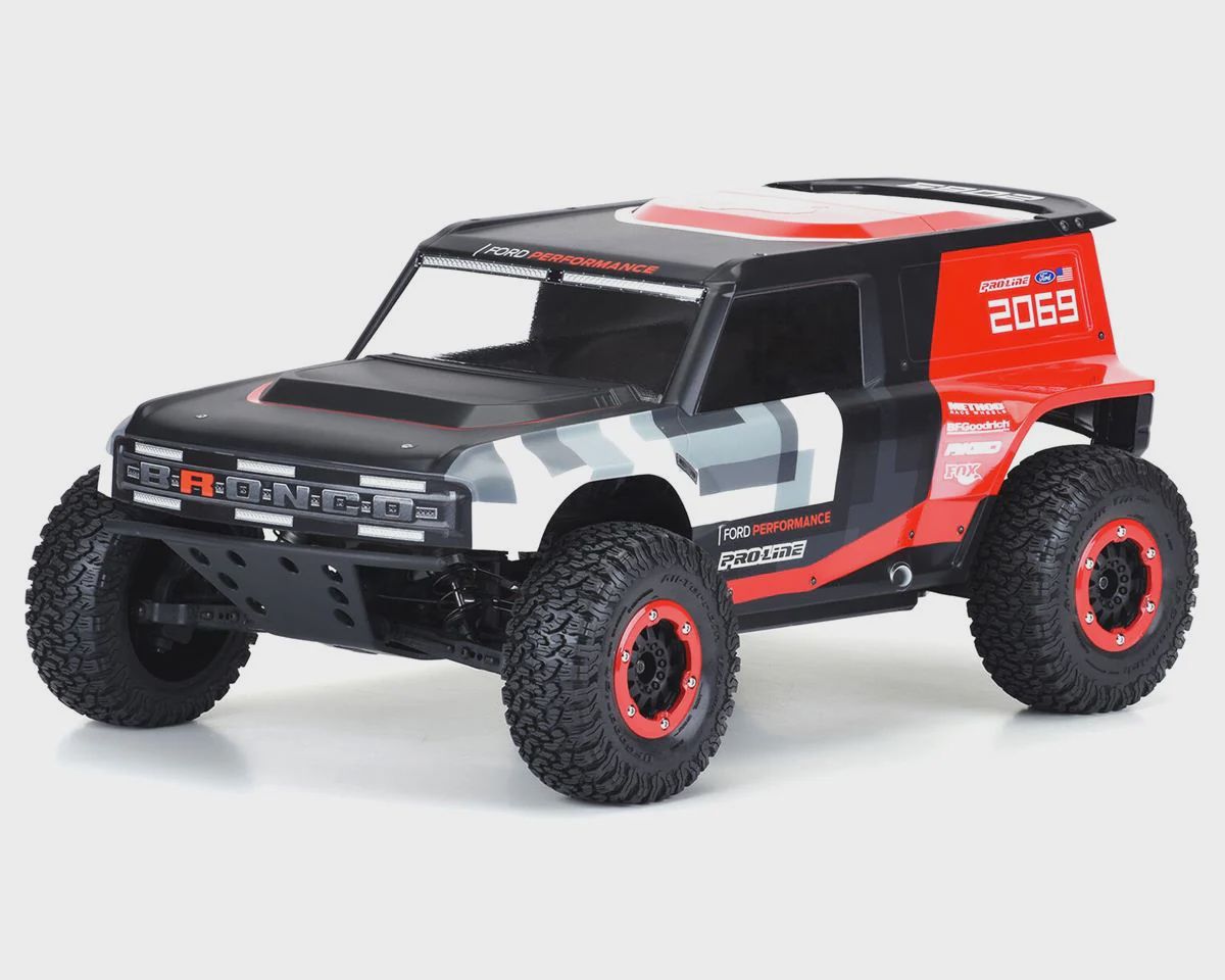 Pro-Line Ford Bronco R Short Course Truck Body (Clear) (PRO358600)