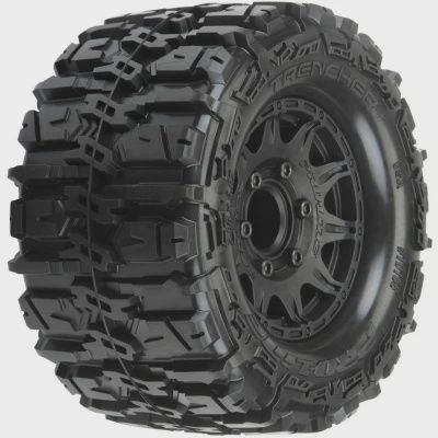 Pro-Line Trnchr HP 2.8 BELT Tires MTD Raid 6x30 WhlsF/R (PRO1016810)