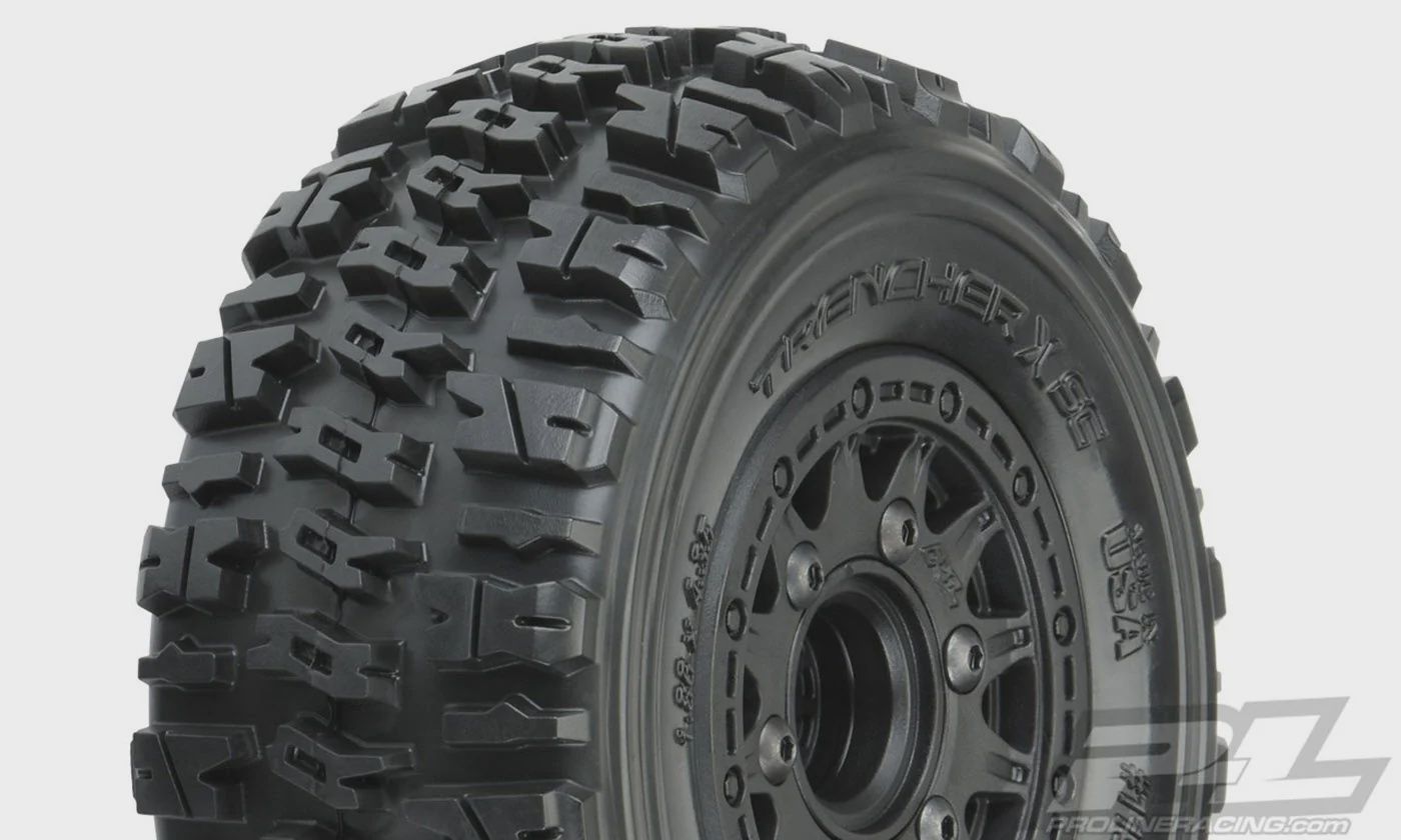 Pro-Line Trencher X SC 2.2"/3.0" All Terrain Tires Mounted (2) Slash 2wd/4wd (PRO119010)