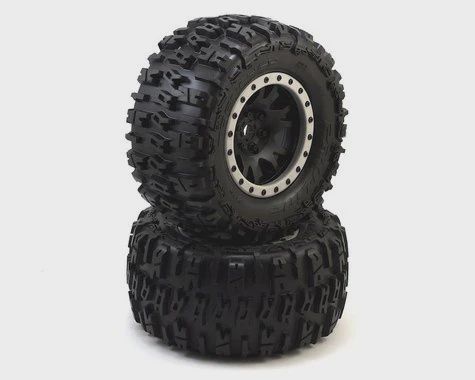 Pro-Line X-Maxx Trencher Pro-Loc Pre-Mounted All Terrain Tires (MX43) (PRO1015113)