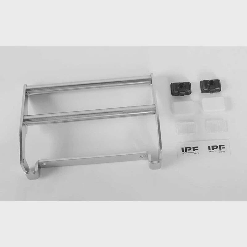 RC4WD Cowboy Front Grille Grid with Light, Silver: TRX-4, Ranger XLT (RC4VVVC0503)