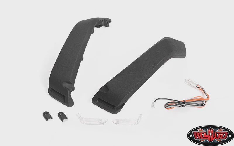 RC4WD Fender Flare Set W/ Lights + LED Lighting System for Axial 1/10 SCX10 III Jeep (Gladiator/Wrangler) (RC4VVVC1115)
