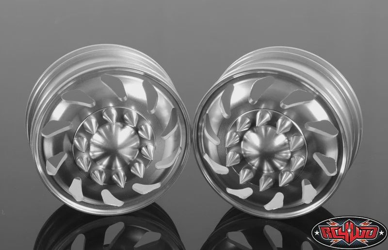 RC4WD Force Directional Semi Front Wheels w/Spiked Caps (RC4ZW0053)