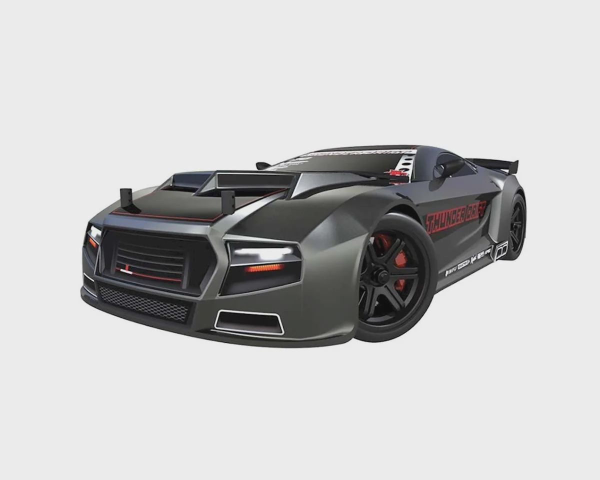 Redcat 1/10 Thunder Drift 4WD Brushed RTR (Gunmetal) (RER08009)