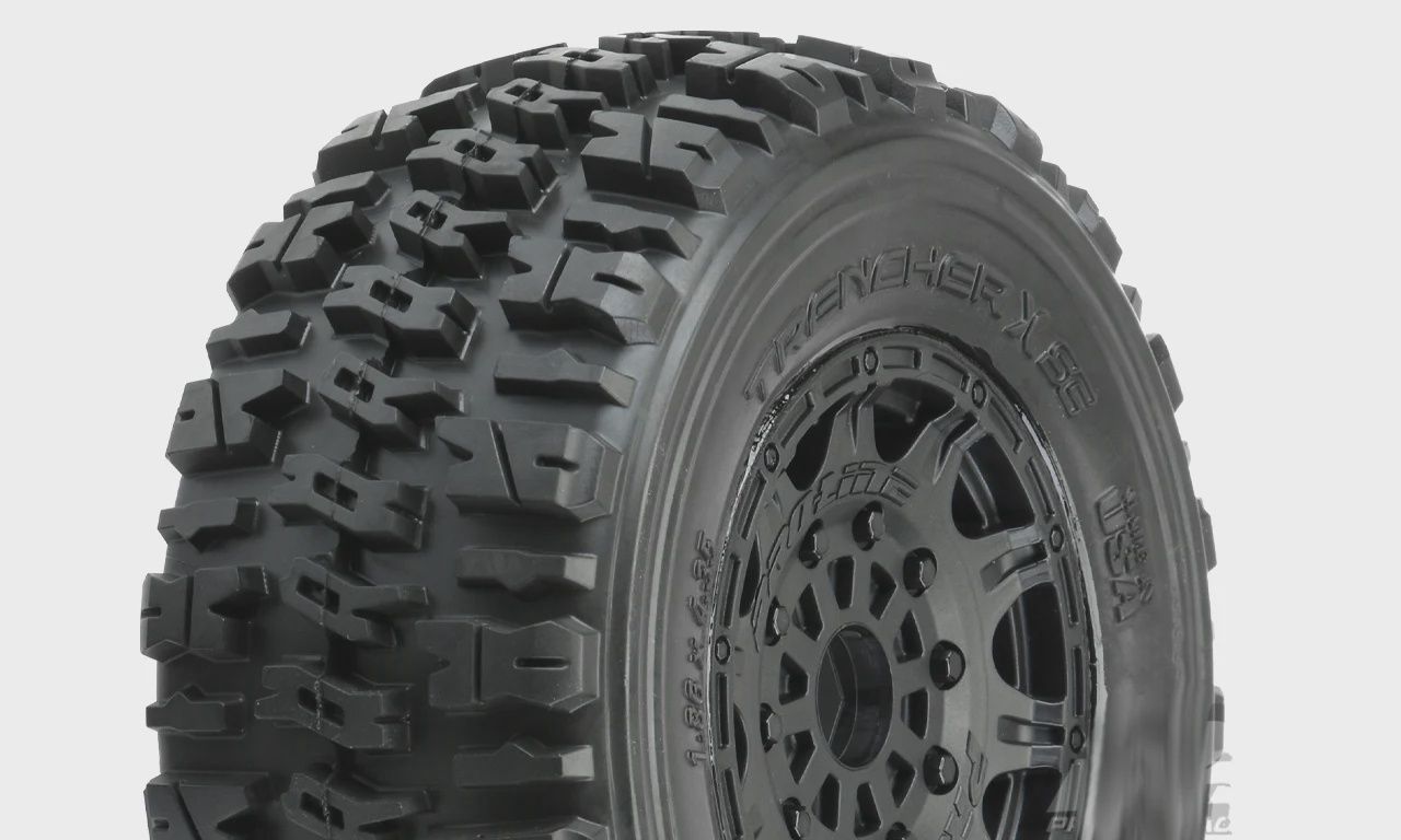 Pro-Line Trencher X SC M2 Tires MTD Rail 17mm F/R Tires PRO119024