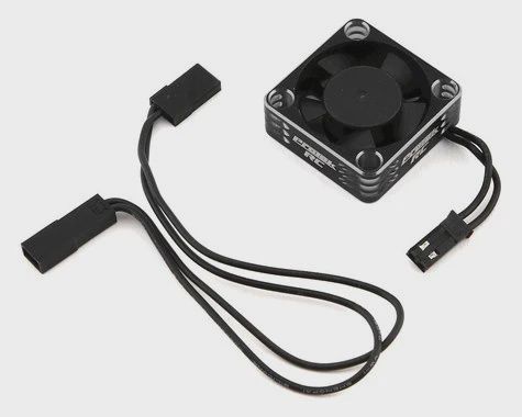 ProTek RC 30x30x10mm Aluminum High Speed HV Cooling Fan (Silver/Black) (PTK-2111)