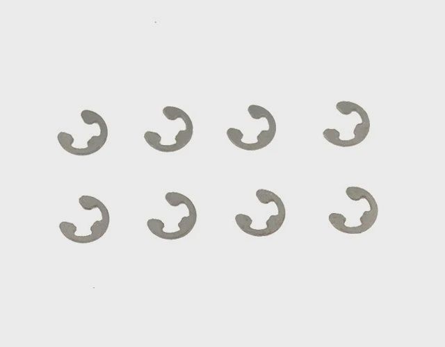 Redcat Racing 50043 Suspension Arm E-Clips, 4mm (8pcs) (RER50043)