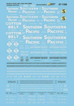 Railroad Decal Set (460-871386)