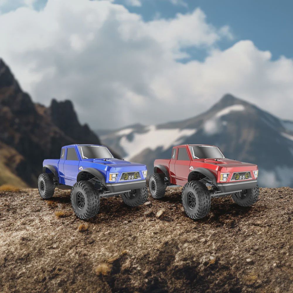 Red Cat Danchee Ridgerunner RC Crawler 4 wheel Steering 1/10 Brushed - BLUE (RER25062)