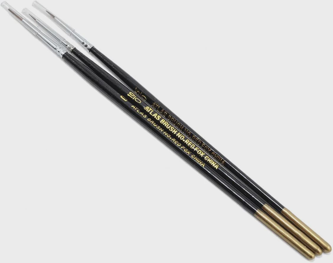 RED FOX Red Sable 3-pc Brush Set (Red Fox)