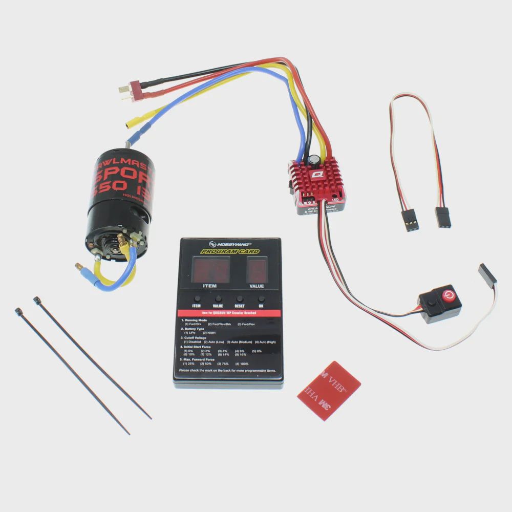 REDCAT HOBBYWING QUICRUN 1080 ESC W/ Holmes 13T 550 COMBO (1SET) ( RER32128)