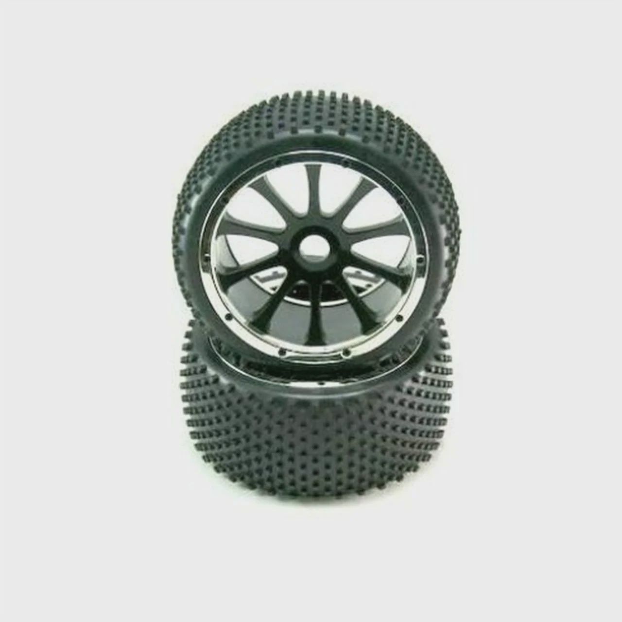 Redcat Racing Complete Tire with Wheel (2pcs) (RER13440)
