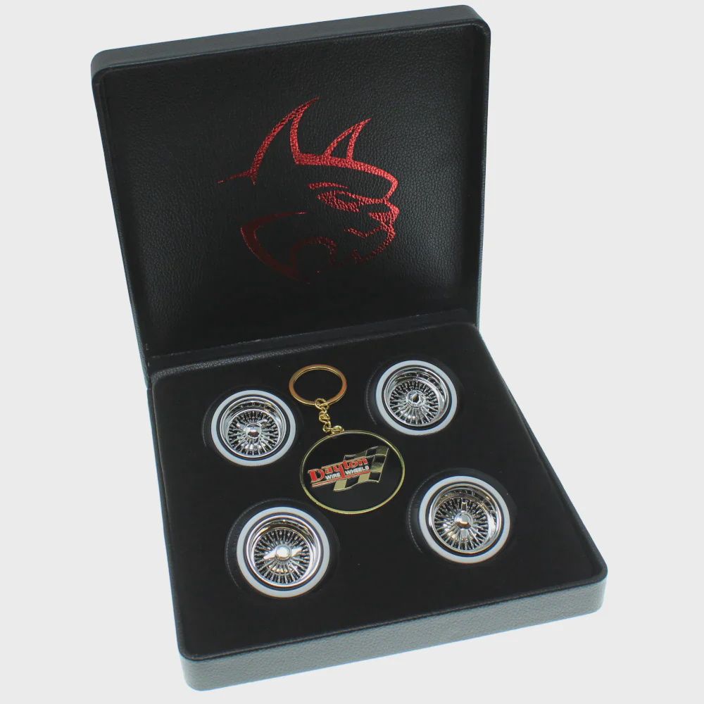 RedCat Racing Dayton Wire Wheel Set(Chrome)(4 (RER17088)