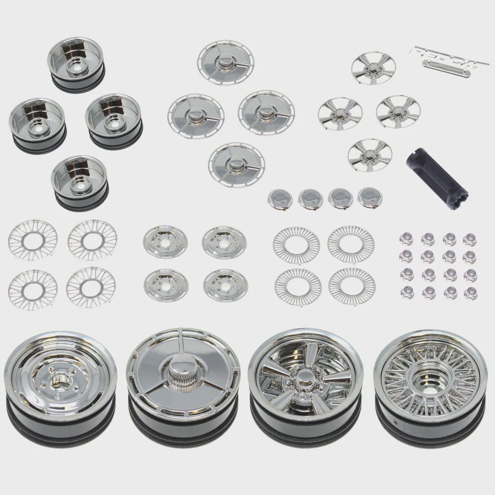 RedCat Racing Mod-Wheels chrome (RER14737)