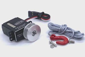 Reef RC 99 Micro Digital Metal Gear Waterproof Winch Servo, Black (SEHREEFS83)