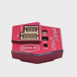 Reefs Drift Gyro for 1/10 and Mini Scale RC Drift Cars, Red (SEHREEFS143)