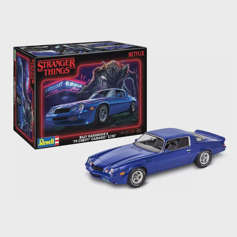Revell 1/24 Stranger Things™ Billy Hargrove's '79 Chevy® Camaro™ Z/28® Plastic Model Kit (RMX145609090)