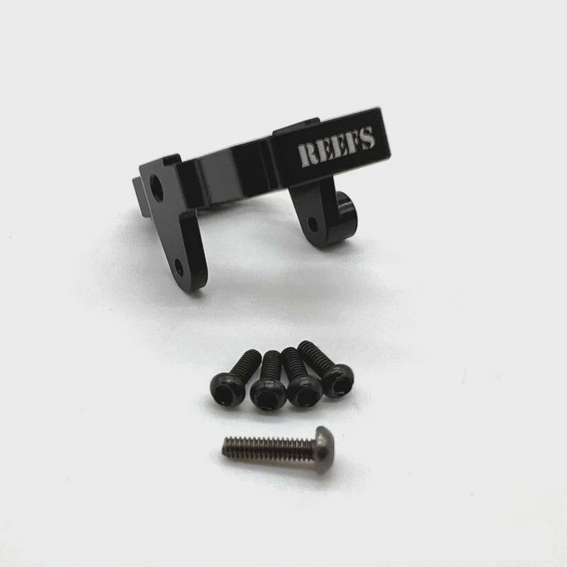 Reefs RC Aluminum Servo Mount for Traxxas TRX-M (Black) (99Micro &amp; 179Micro) (SEHREEFS149)