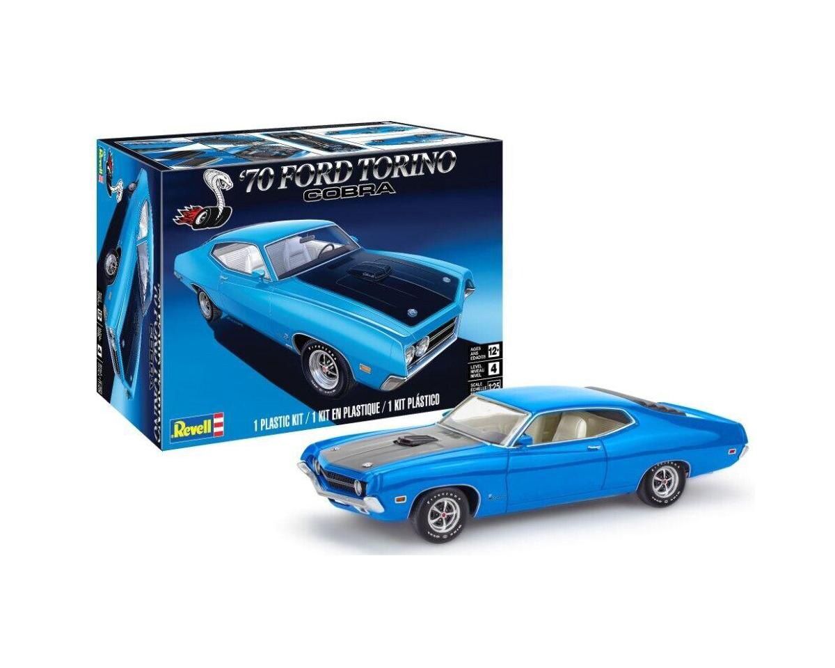 Revell 1/25 1970 Ford Torino Cobra Model Kit (RMX14534)