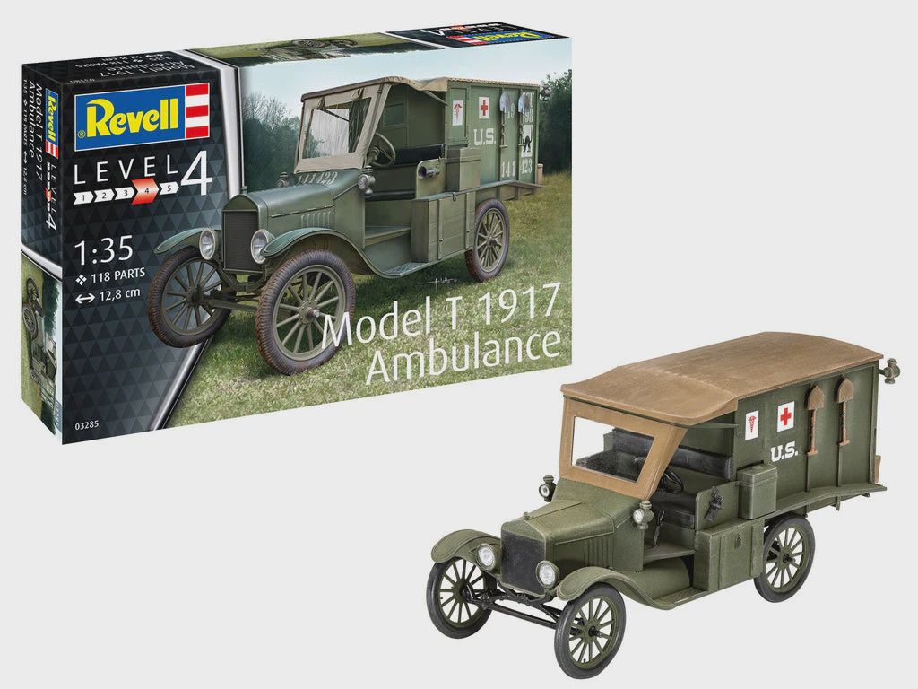 Revell 1/35 Model T 1917 US Military Ambulance (RVL3285)