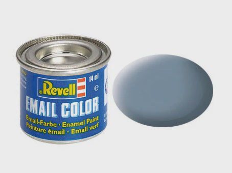 Revell 14ml Enamel Grey Matt Tinlets (RVL32157)
