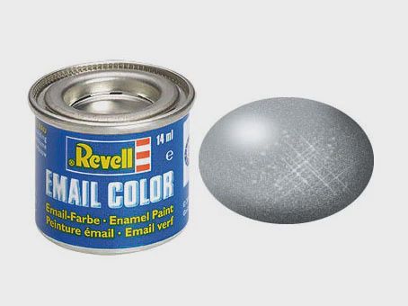 Revell 14ml Enamel Steel Metallic Tinlet (RVL32191)