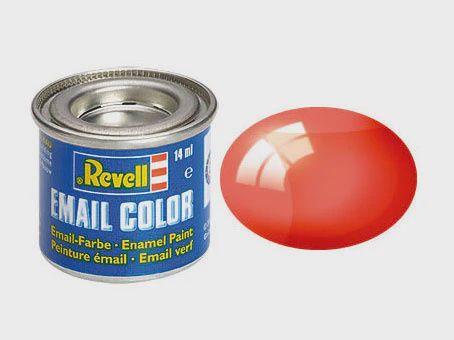 Revell Clear Red, 14ml Tinlets (RVL32731)