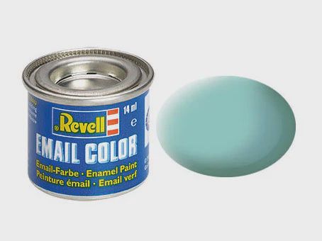 Revell Enamel Color, Light Green, Matt, 14ml, RAL 6027 (RVL32155)
