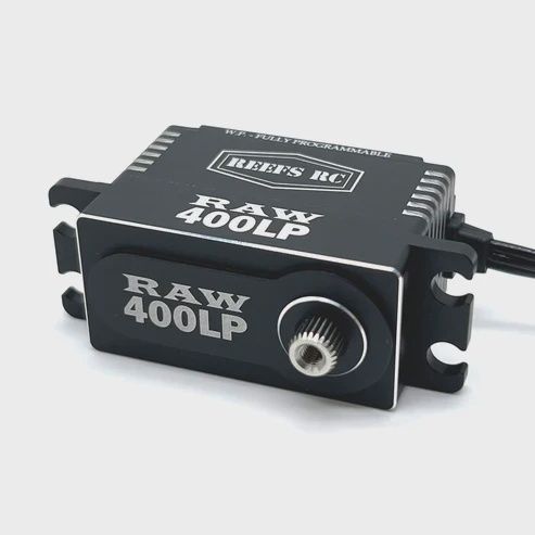 Reefs RC RAW400LP High Torque Waterproof Digital Servo (High Voltage) (Black) (SEHREEFS137)