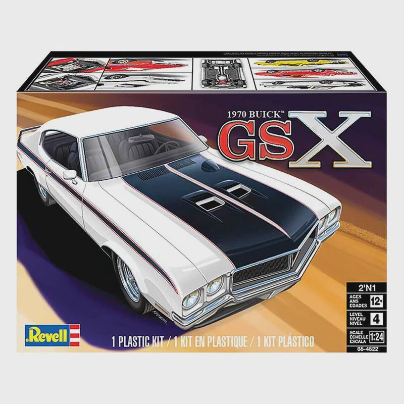 Revell - Monogram 1/24 70 Buick GSX 2N1 (RMX854522)
