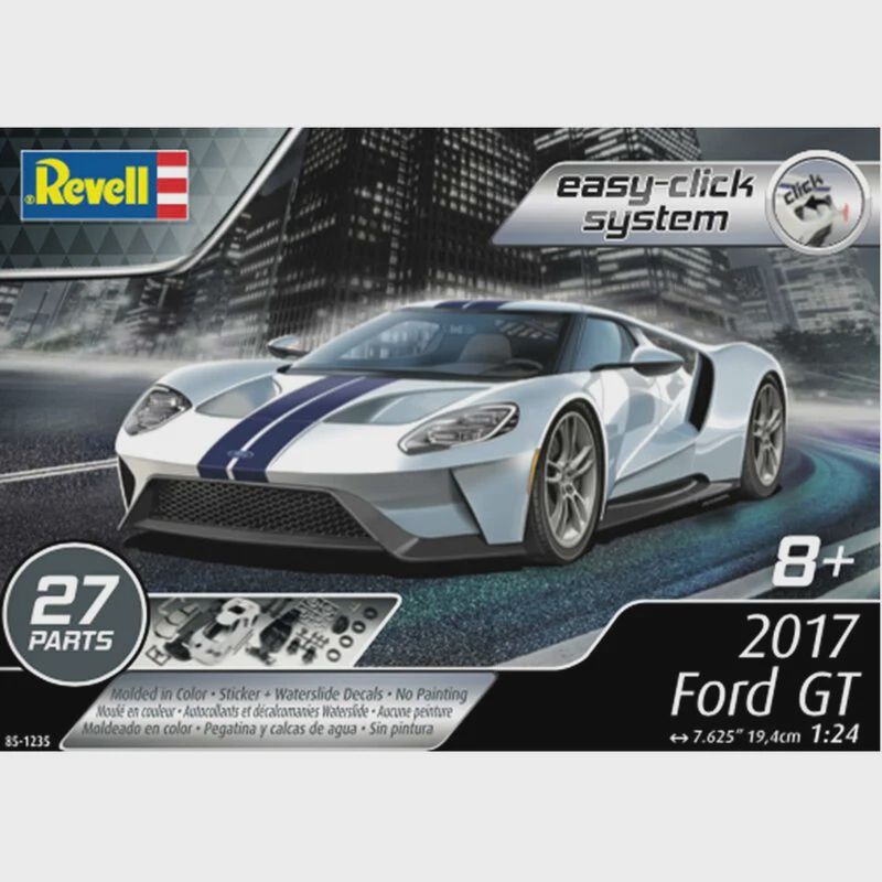 Revell 1/24 2017 Ford GT “Easy-Click” (RMX851235)