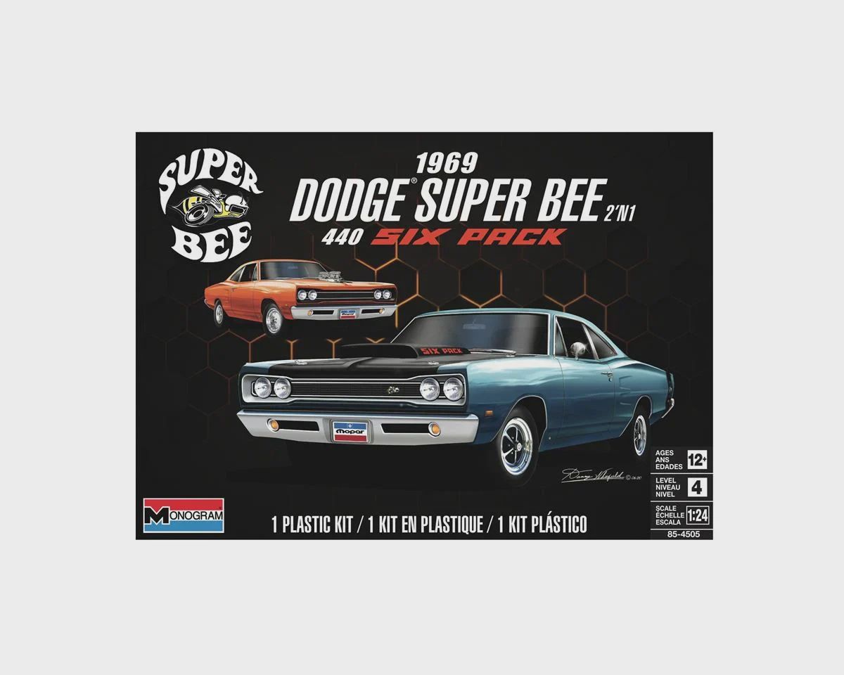 Revell 1/24 69 Dodge Superbee 2n1 (RMX854505)