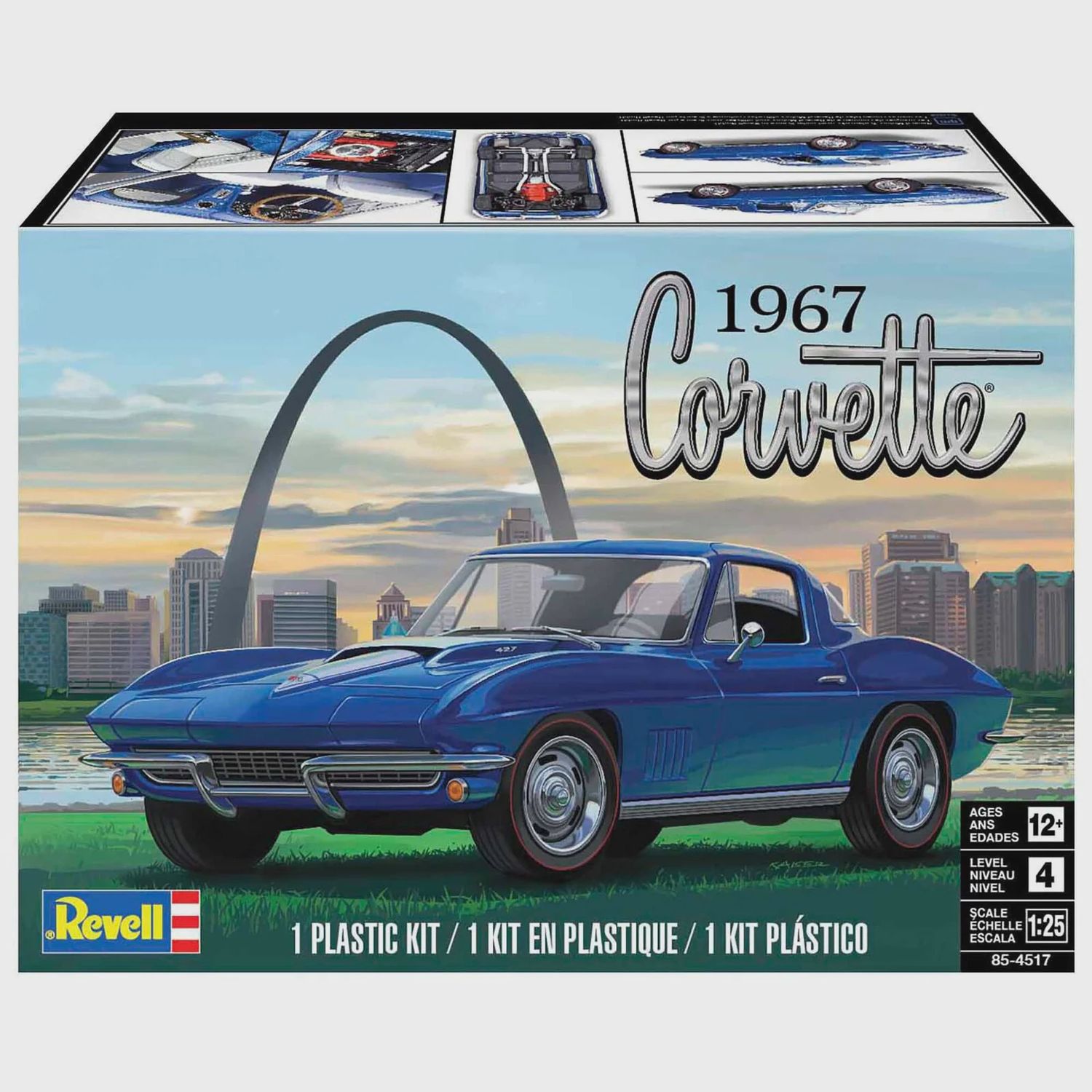 Revell 1/25 67 Corvette Coupe (RMX854517)