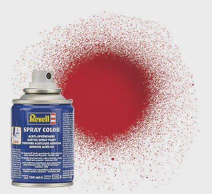 Revell 100ml Acrylic Italian Red Gloss Spray (RVL34134)