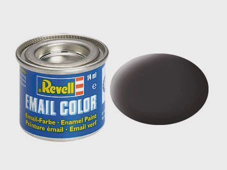 Revell 14ml Enamel Black Gloss Tinlets (RVL32107)