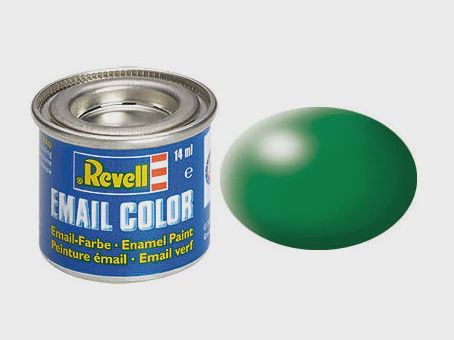 Revell 14ml Enamel Leaf Green Silk Tinlet (RVL32364)