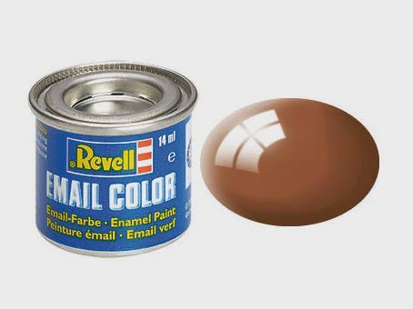 Revell 14ml Enamel Mud Brown Gloss Tinlet (RVL32180)