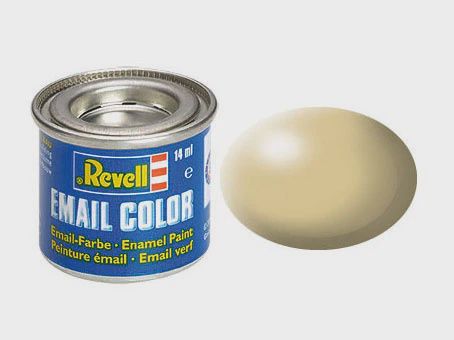 Revell 14ml Enamel Beige Silk Tinlets (RVL32314)