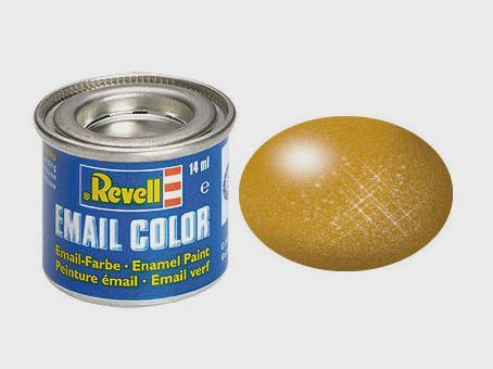Revell 14ml Enamel Brass Metallic Tinlet (RVL32192)