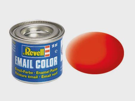 Revell 14ml Enamel Luminous Orange Matt (RVL32125)