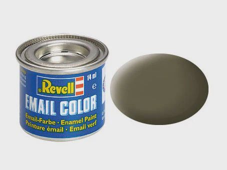 Revell 14ml Enamel NATO Olive Mat Tinlet (RVL32146)