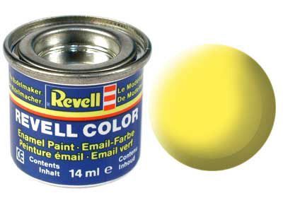 Revell 14ml Enamel Yellow Mat Tinlets (RVL32115)