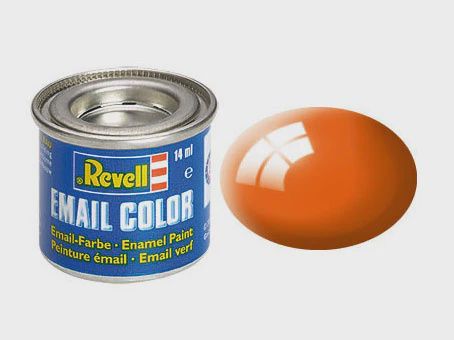 Revell Email Color, Orange, Gloss, 14ml, RAL 2004 Tinlet (RVL32130)