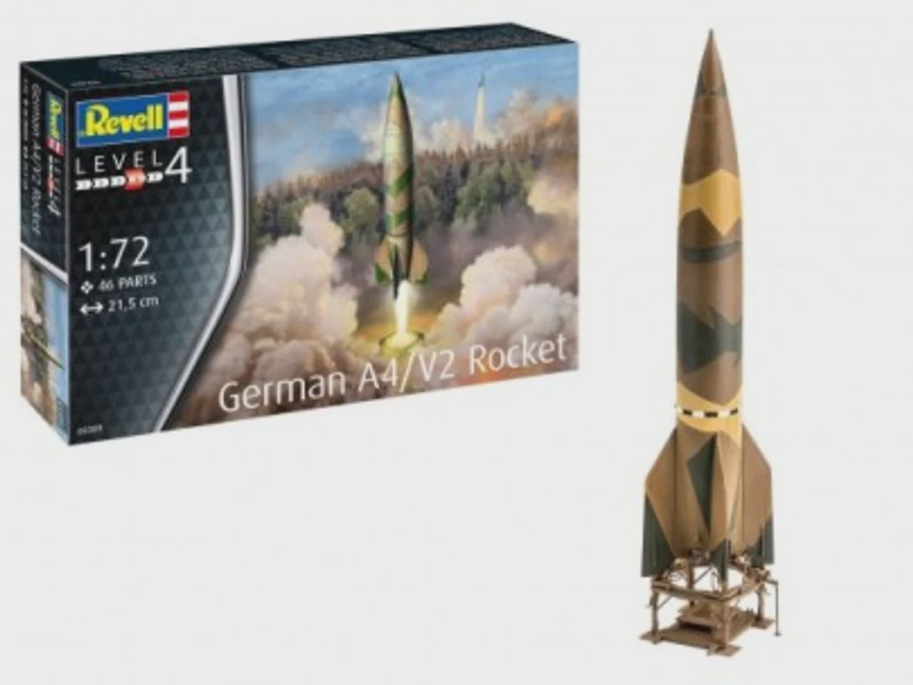 Revell German A4/V2 Ballistic Rocket 1/72 (RVL3309)