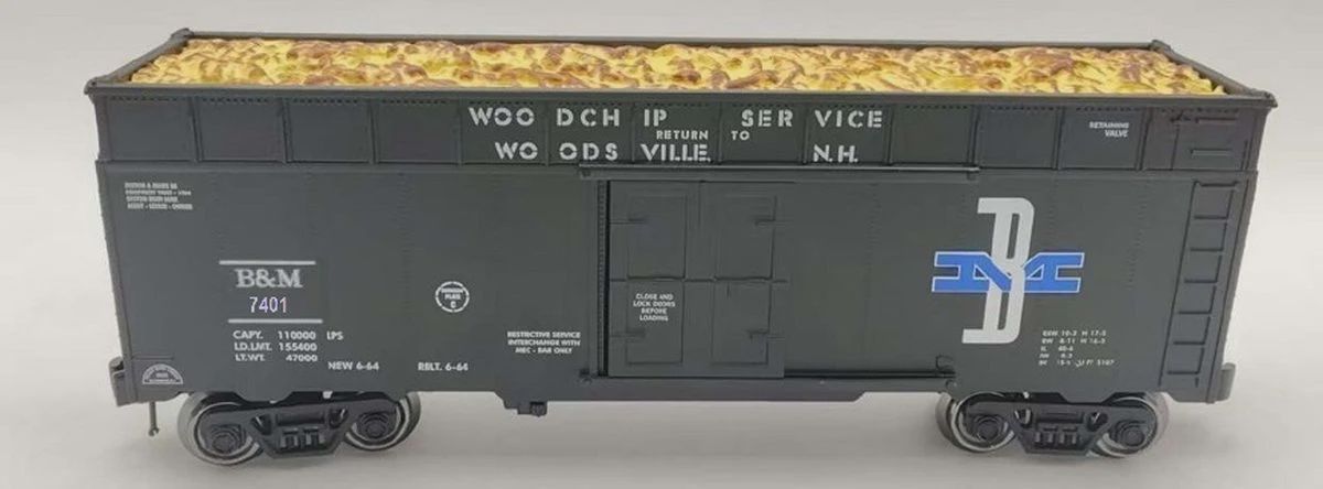 RMT O Woodchip Car B&amp;M (RMT86442)