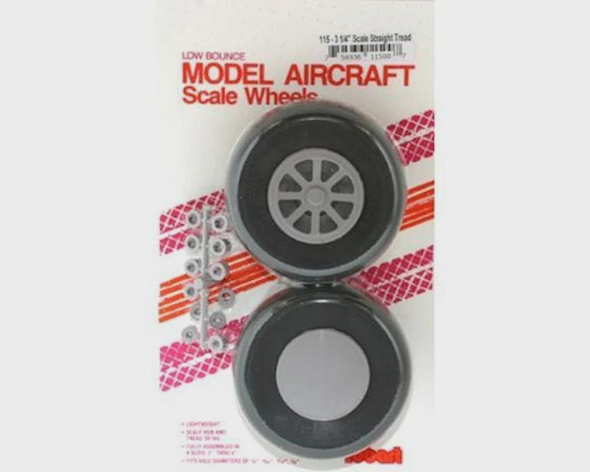 Robart U-325 Scale Wheels,3-1/4" (ROB115)