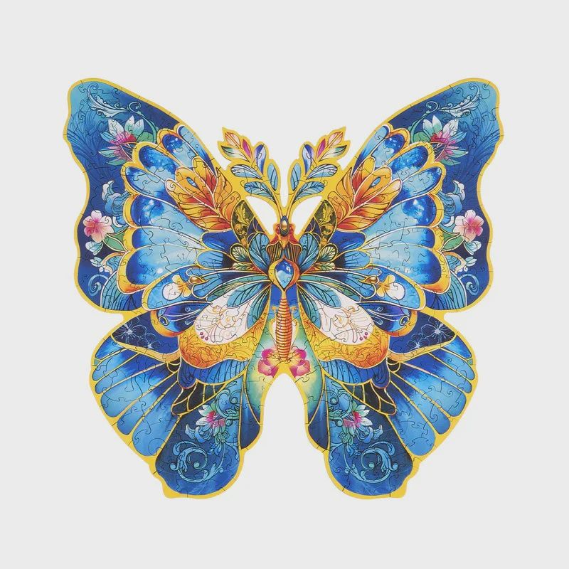 Robotime - Rowood Morpho Helena Butterfly 200pc Wooden Jigsaw Puzzle (ROETA003)