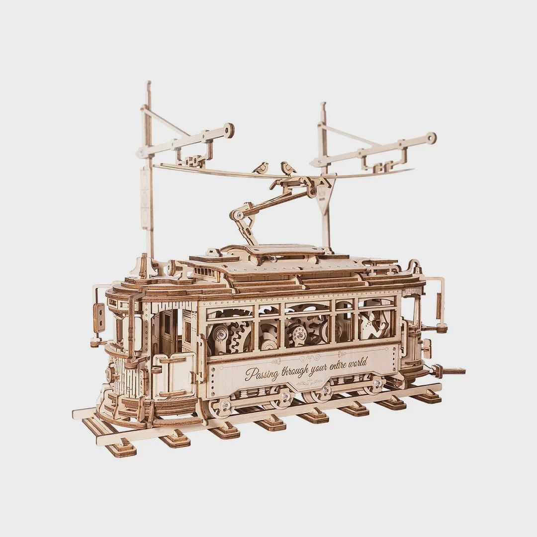 Robotime Classic City Tram 3D Wooden Puzzle (ROELK801)