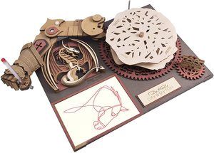 Robotime DaVinci Drawing Machines; The Slayer (ROESD002)