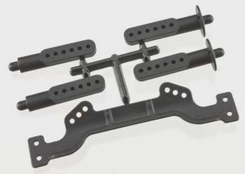 RPM Front Adjustable Body Mounts/Posts Nitro Slash (RPM81122)